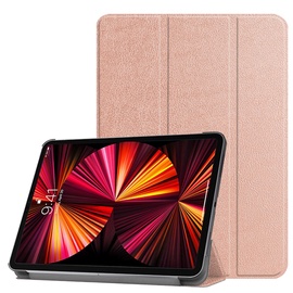 Tahvelarvuti ümbris iLike Samsung S9 Ultra, kuldne/roosa, 14.6"