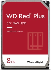 NAS kietasis diskas Western Digital Red Plus, 8000 GB