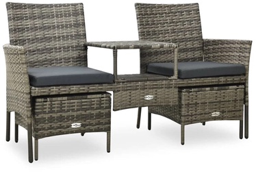 Välimööbli komplekt VLX 2 Seater Garden Sofa with Tea Table & Stools 313593 (kahjustatud pakend)