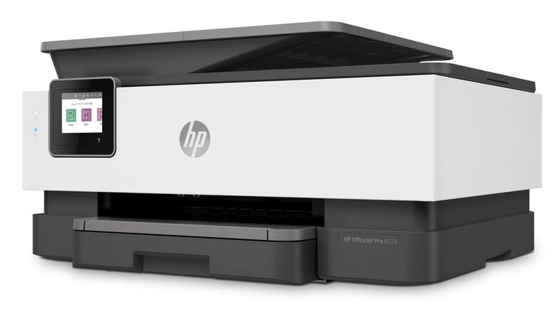 Daudzfunkciju printeris HP Officejet Pro 8024, tintes, krāsains