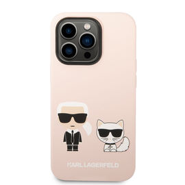 Telefoni ümbris Karl Lagerfeld KLHCP14LSSKCI, Apple iPhone 14 Pro, roosa