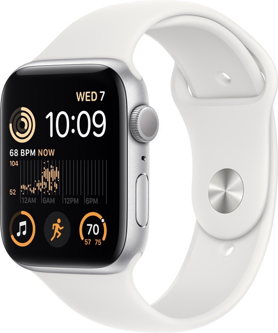Nutikell Apple Watch SE GPS 44mm Aluminum LT, hõbe