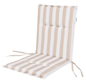 Kėdės pagalvėlė Hobbygarden Miami Prestige Oxford MIPEZP11, balta/smėlio, 51 x 45 cm