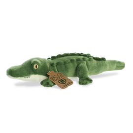 Mīkstā rotaļlieta Aurora Eco Nation Alligator, zaļa