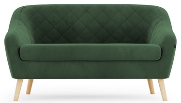 Dīvāns Homede Coranti 2P Rectangle, zaļa, 146 x 85 x 85 cm