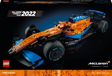 Konstruktors LEGO® Technic McLaren Formula 1™ sacīkšu auto 42141, 1432 gab.