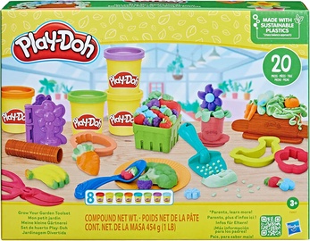 Plastilīns Hasbro Play-Doh Grow Your Garden F6907, daudzkrāsaina