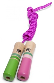 Скакалка BS Toys GA379, 2000 мм, зеленый/фиолетовый
