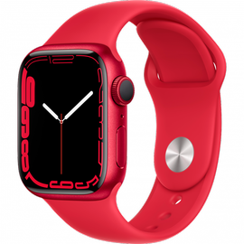 Nutikell Apple Watch 7 GPS 41mm, punane