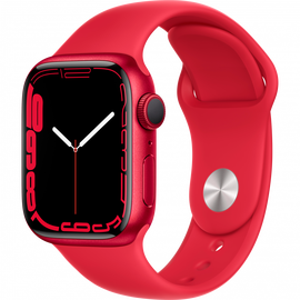 Умные часы Apple Watch 7 GPS 41mm, красный