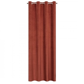 Ночные шторы Eurofirany Lili, красный, 140 см x 250 см
