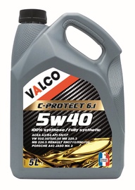 Motoreļļa Valco 5W - 40, sintētiskais, vieglajam auto, 5 l