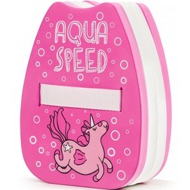 Peldēšanas dēlis Aqua-Speed Kiddie Unicorn, rozā