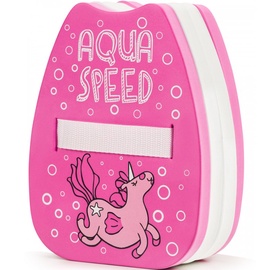 Peldēšanas dēlis Aqua Speed Kiddie Unicorn, rozā