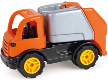 Rotaļlietu atkritumu vedējs Lena Workies Garbage Truck 01264, sudraba/melna/oranža