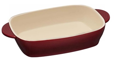 Керамическая посуда Resto Fornax, 38.6 см x 23 см, красный, 2.35 л