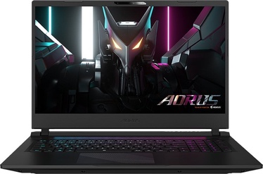 Ноутбук Gigabyte Aorus 17H, Intel® Core™ i5-12500H, 16 GB, 512 GB, 17.3 ″, Nvidia GeForce RTX 4070, черный