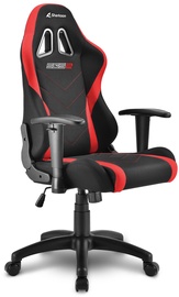 Игровое кресло Sharkoon Skiller SGS2 Jr, 49 x 43 x 100 - 106 см, черный/красный