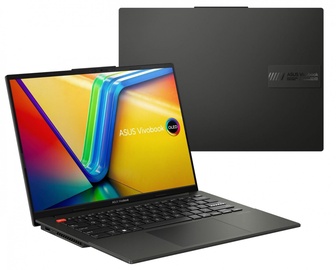 Ноутбук Asus Vivobook S14 OLED, Intel Core i5-13500H, 16 GB, 512 GB, 14.5 ″, Intel Iris Xe Graphics, черный