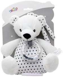 Grabulis Tulilo Music Box Teddy Bear, balta/melna