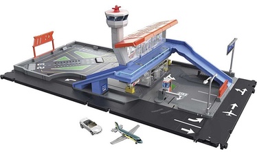 Набор транспортных игрушек Mattel Matchbox Action Drivers Airport Adventure HCN34, многоцветный