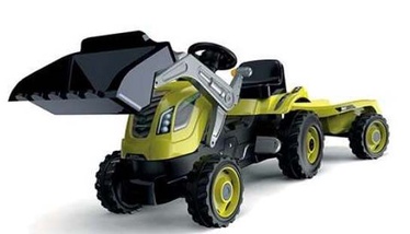 Трактор Smoby Farmer Max, черный/зеленый