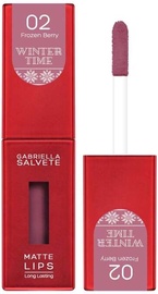 Huulepulk Gabriella Salvete Winter Time Matte Lips 02 Frozen Berry, 4.5 ml