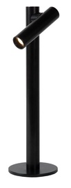 Välitingimustes kasutatav lauavalgusti Lucide Antrim, 2.2W, LED, IP54, must, 11 cm x 35.8 cm