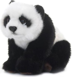 Mīkstā rotaļlieta WWF Panda, balta/melna, 23 cm