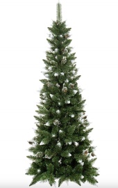 Искусственная елка Springos Slim Diamond Pine CT0134, 180 cm, темно-зеленый, с подставкой (поврежденная упаковка)