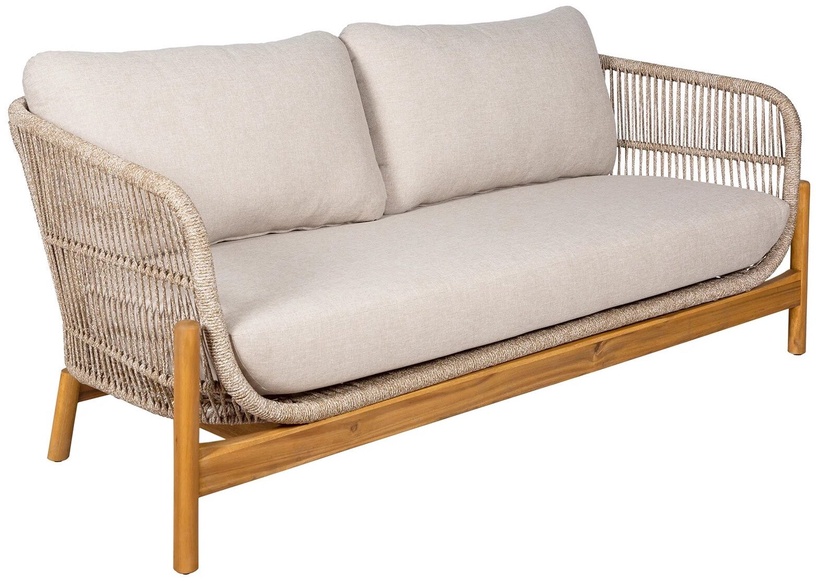 Välimööbli komplekt House Nordic Terracina, valge/pruun, 4 istekohta
