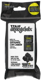 Sūklīs Esponjabón Charcoal Soap Sponge