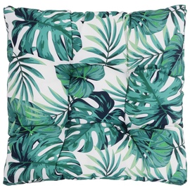 Istmepadi VLX Leaves 47498, valge/roheline, 60 cm x 60 cm