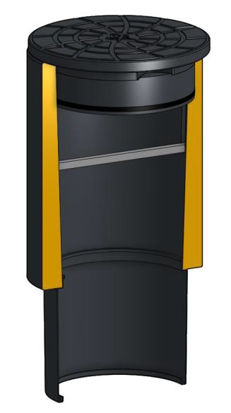 Skaitītāja aka zaļajai zonai Sotralentz ST4, 500 mm, 1.5T