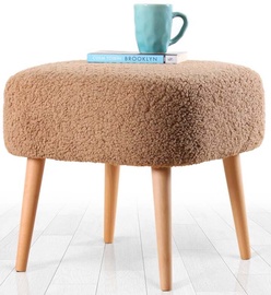 Pufs Hanah Home Moouv 7097, brūna, 45 cm x 45 cm x 43 cm