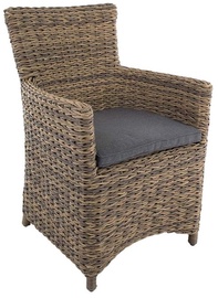 Aiatool Patio Arlette, pruun/hall, 69 cm x 62.5 cm x 91 cm