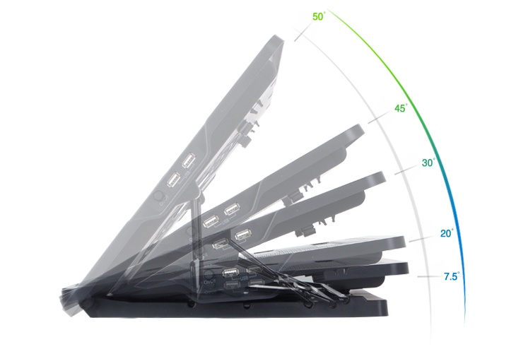 Вентилятор ноутбука Zalman, 35.2 см x 31.5 см x 4.5 см