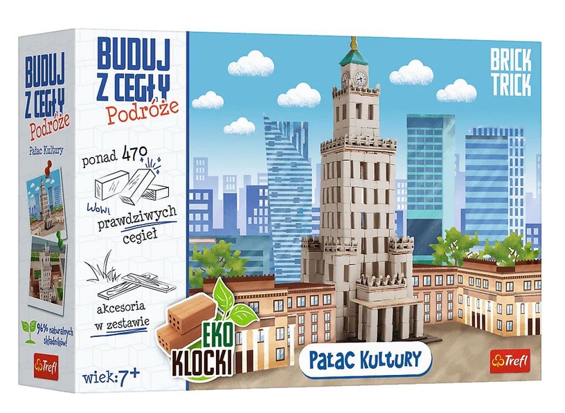 Koka klucīši Trefl Brick Trick Palace Of Culture 61546, 470 gab.