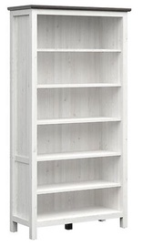Riiul Hesen, valge, 44 cm x 106 cm x 203 cm