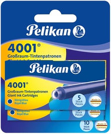 Pk/5 Pelikan 4001 Giant Fountain Pen Ink Cartridges #GTP/5, Violet