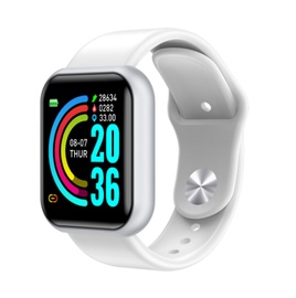 Viedais pulkstenis iWear M7 Smart & Fit GPS + Cellular 33 mm IWM8WH, balta