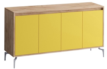 Komoda Kalune Design Utah, aukso/geltona/ąžuolo, 40 x 140 cm x 94 cm