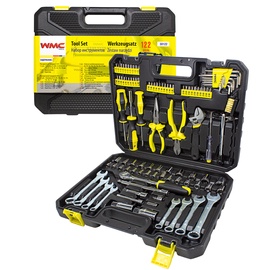 Įrankių rinkinys WMC Tools 30122, 122 vnt.