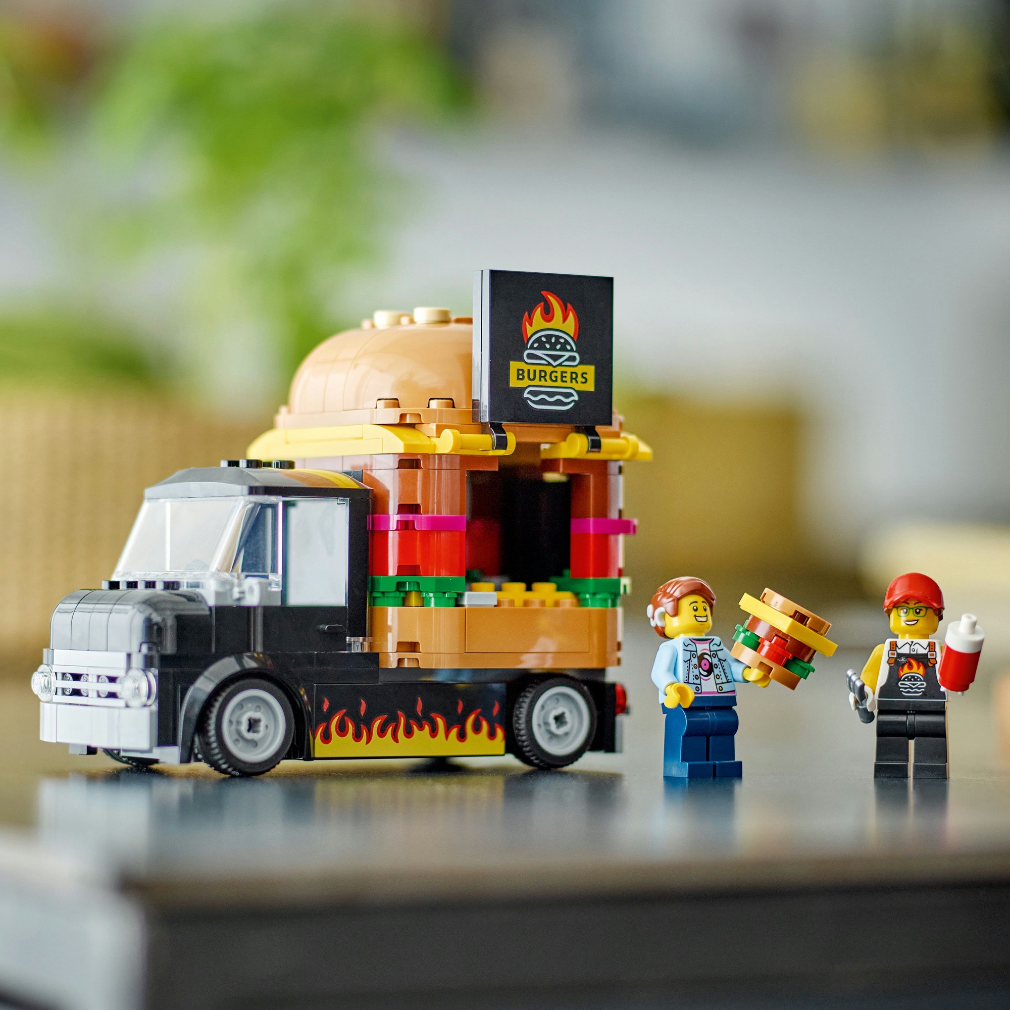 Burger lego set sale