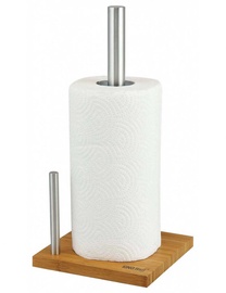 Держатель бумажных полотенец King Hoff Bamboo KH-3921, 11 см x 11 см x 22 см