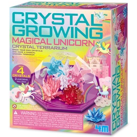 Kritālu audzēšanas komplekts 4M Magical Unicorn Crystal Terrarium 00-03928