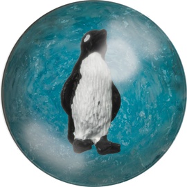 Vaikiški kamuoliai atšokantis Mega Bounce Loose Penguin, 5 cm