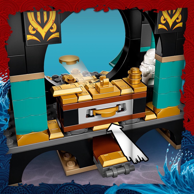Конструктор LEGO Ninjago Храм Бескрайнего моря 71755, 1060 шт.