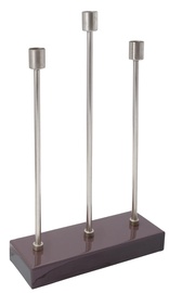 Подсвечник Kayoom Art Deco 325 XQ2CU-DPRP, железо, 39.5 см, серебристый/фиолетовый