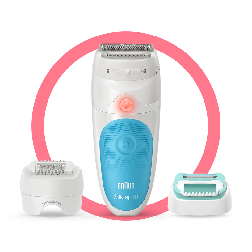 Epilaator Braun Silk Epil 5 SES5610, sinine/valge